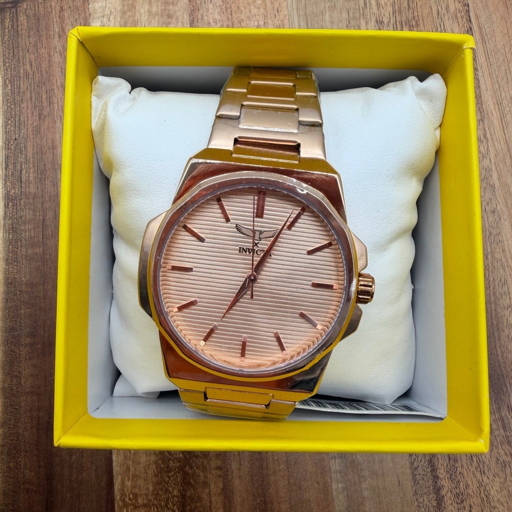 Invicta Specialty Men's 44mm 69977 Rose Gold Tone Stainless Steel Watch 2443